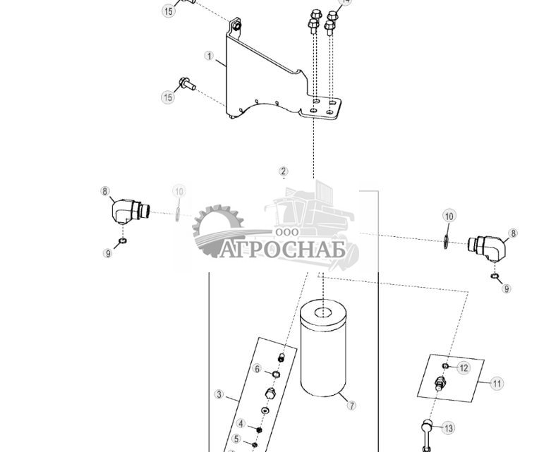 Фильтр гидравлического масла - ST1499 163.jpg